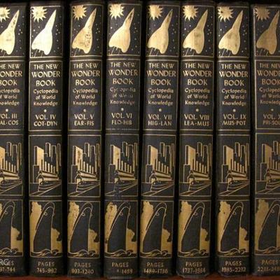 The New Wonder Book Cyclopedia of World Knowledge 12 Volume Set (1953)