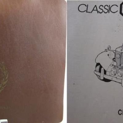 Classic Motor Carriage "Chevette Assembly Manual bound in a Brown Plastic, Gold Embossed Cover