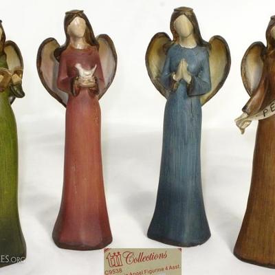 Tii Collections C9538, four angel figurines