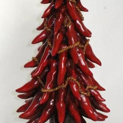 Red Chili Pepper Christmas Tree