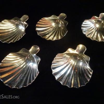 CHRISTOFLE FRANCE SILVER PLATED SHELL BOWLS