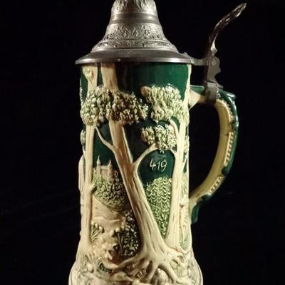 COLLECTION OF GERMAN BEER STEINS