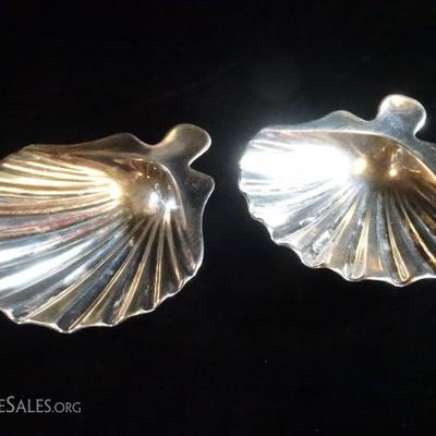 CHRISTOFLE FRANCE SILVER PLATED SHELL BOWLS