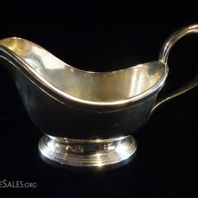 CHRISTOFLE FRANCE SILVER PLATED GRAVY BOAT