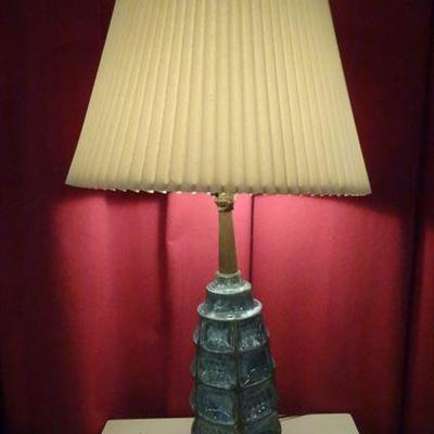 MID CENTURY MODERN CERAMIC LAMP