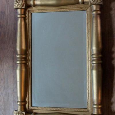 early gilded mirror