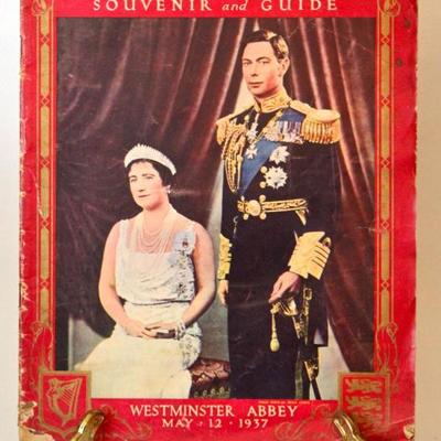 Weekly Illustrated coronation souvenir - King George VI & Queen Elizabeth