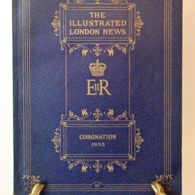 commemorative publication celebrating the coronation of Queen Elizabeth II - The Illustrated London News