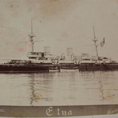 photographs from c. 1890-1920s tours of duty - Edgar M. Williams, USN, personalized album