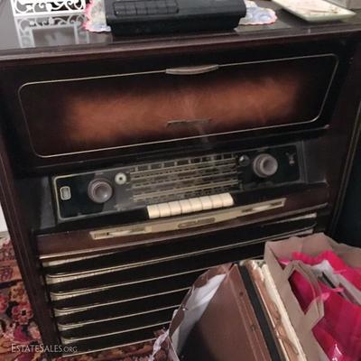 old Grundig-Majestic radio
