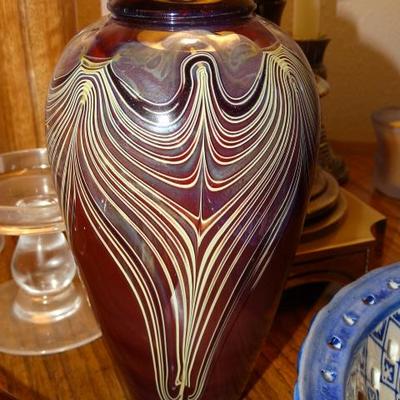 Art Glass Vase $250.00