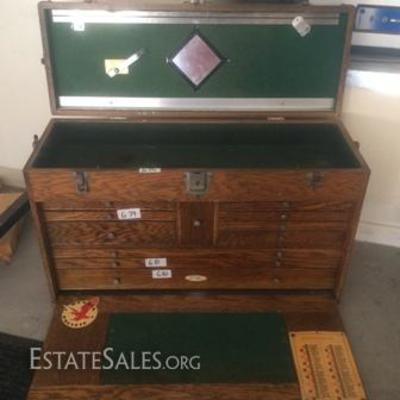 Vintage Machinist Tool Box