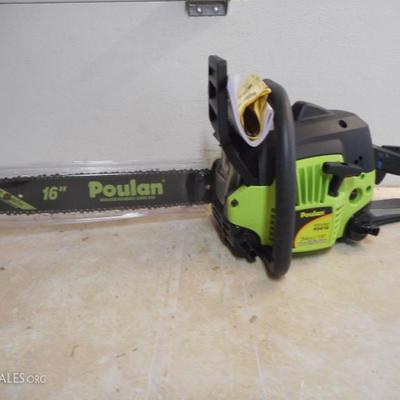 New Poulan Chainsaw & Others