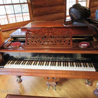 c. 1880-1900 Dorr Baby Grand Piano