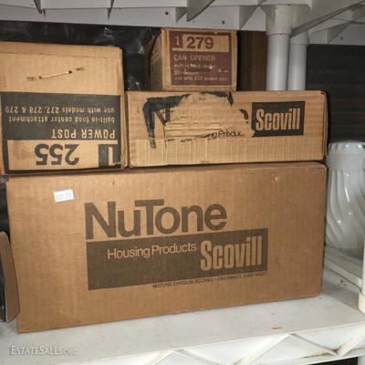 Nutone kitchen food center - vintage undercounter mount