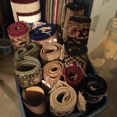 Assorted area rugs