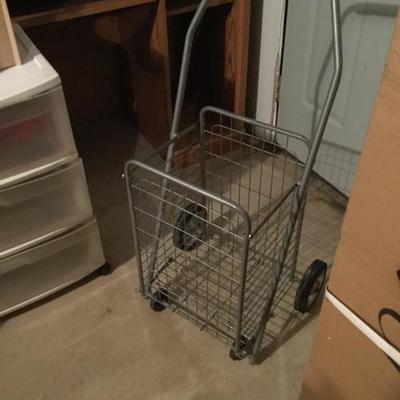 Vintage shopping cart