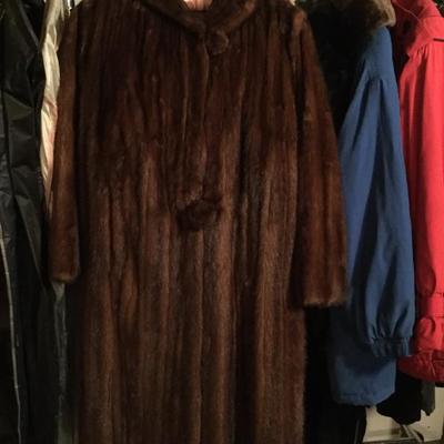 Women's mink coat vintage