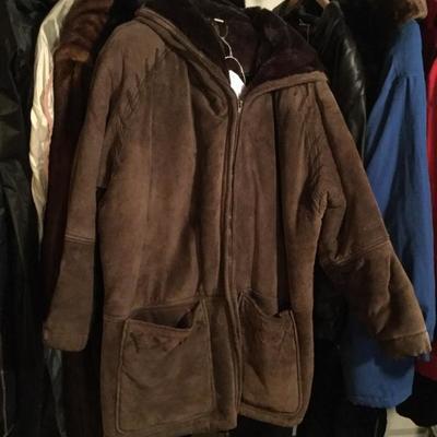Women's suede jacket