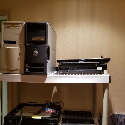 computers, printers, supplies