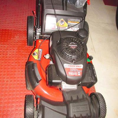 TROYBILT TB-240 LAWNMOWER ABOUT 1 YEAR OLD, VERY GENTLY USED AND VERY CLEAN MOWER