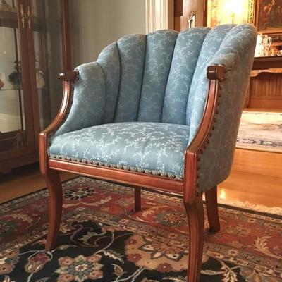 Scalloped Back Chair