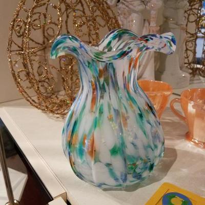 Art glass vase