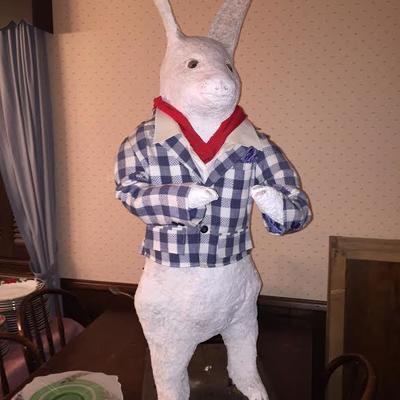 Big paper mache Bunny  