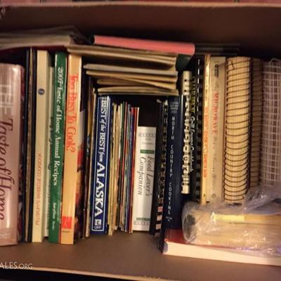 Cook Books and many other Books 