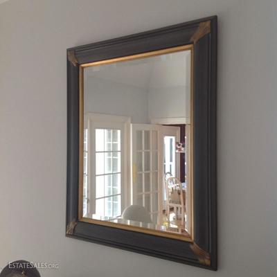 Mirror with beveled glass edging - 31