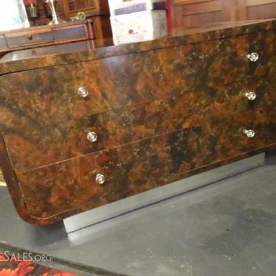 1970's MICA DRESSER WITH LUCITE HANDLES