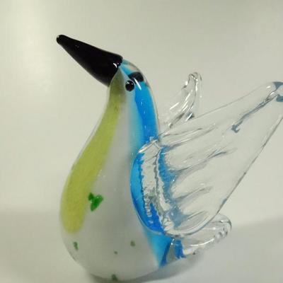 MURANO STYLE ART GLASS BIRD