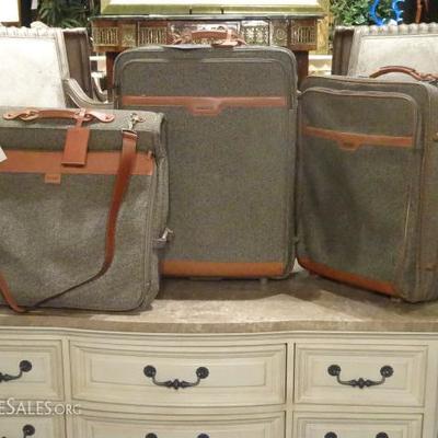 3 PIECE HARTMANN LUGGAGE SET, FROM THE TWEED COLLECTION