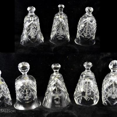 Waterford Crystal Holiday Bells 12 Days of Christmas