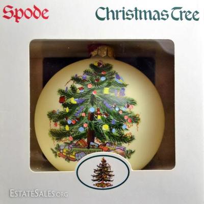 Spode Christmas Ornament