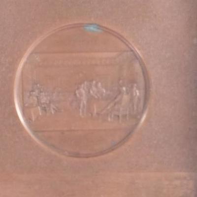 1859 Signing of Independence Copper Plate