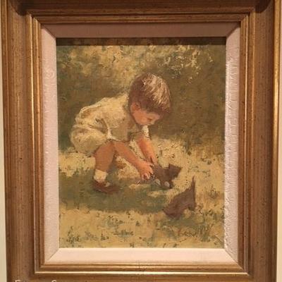 Helen Rayburn Caswell signed  Painting