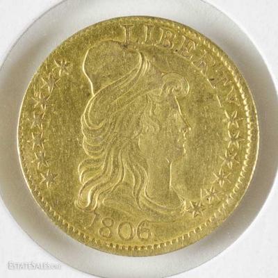 U. S. $5 gold coin