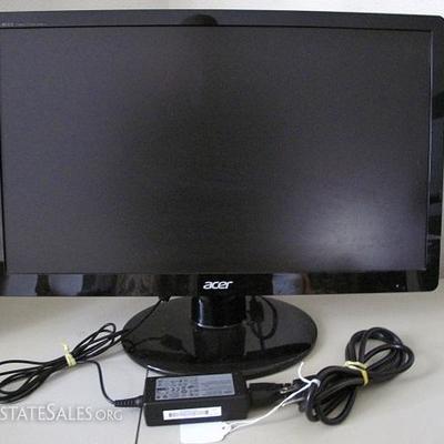 Acer Flat Screen Computer Monitor