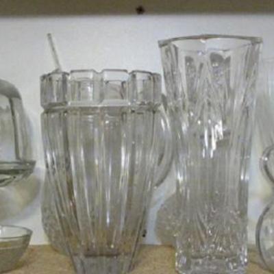 Various Crystal & Glassware