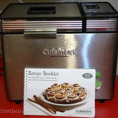 Cuisinart Convection Bread Machine with Recipe Booklet