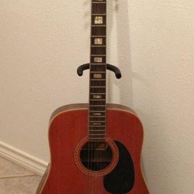 Vintage Aria 12 String Acoustic Guitar Model 0814 Made in Japan Serial #561589