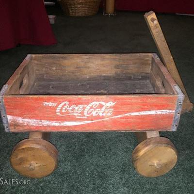 Coca Cola Bottle Crate Wagon
