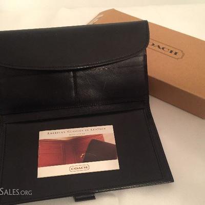 Authentic Coach Slim Envelope