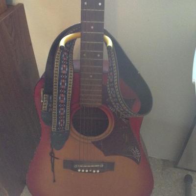 Hummingbird Epiphone Acoustic Guitar