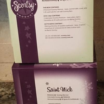Scentsy Saint Nick and Scarecrow