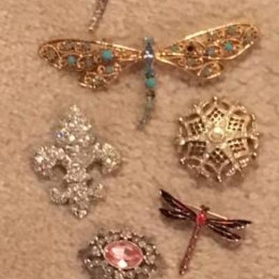 Costume Jewelry Pins