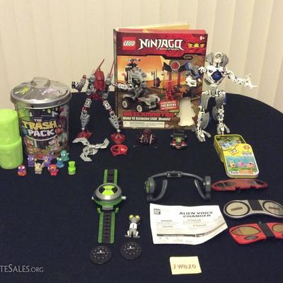JYR020 Cool Toy Lot - Ben 10, SpongeBob, Bionicles
