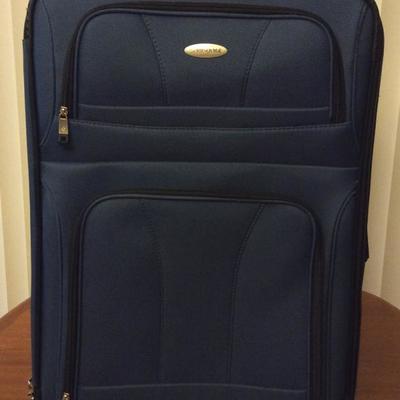 JYR012 Navy Blue Samsonite Expandable Suitcase
