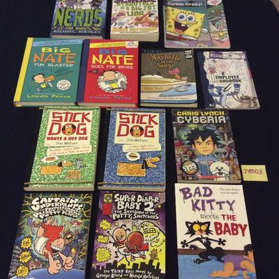 JYR003 Thirteen Books for the Teen Reader - Big Nate, Nerds & More
